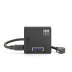 Photo of ARCA-SWISS Pico Aperture E-Module, front view. View camera accessory for integration with ARCA 24, ARCA 50, and Phase One blue and silver ring lenses. From ARCA-SWISS USA. SKU: 010500