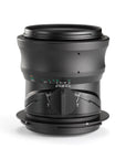 Photo of ARCA 50 mm Pico Lens, showing aperture settings and tilt control of the ARCA 50 mm Pico Lens. General purpose manual focus lens designed for the Pico system. Features a permanent B-board bayonet mount that connects directly to the Pico View Camera’s front frame. From ARCA-SWISS USA. SKU: 010550