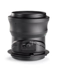 Photo of ARCA 50 mm Pico Lens, showing the tilt lock of the ARCA 50 mm Lens. General purpose manual focus lens designed for the Pico system. Features a permanent B-board bayonet mount that connects directly to the Pico View Camera’s front frame. From ARCA-SWISS USA. SKU: 010550
