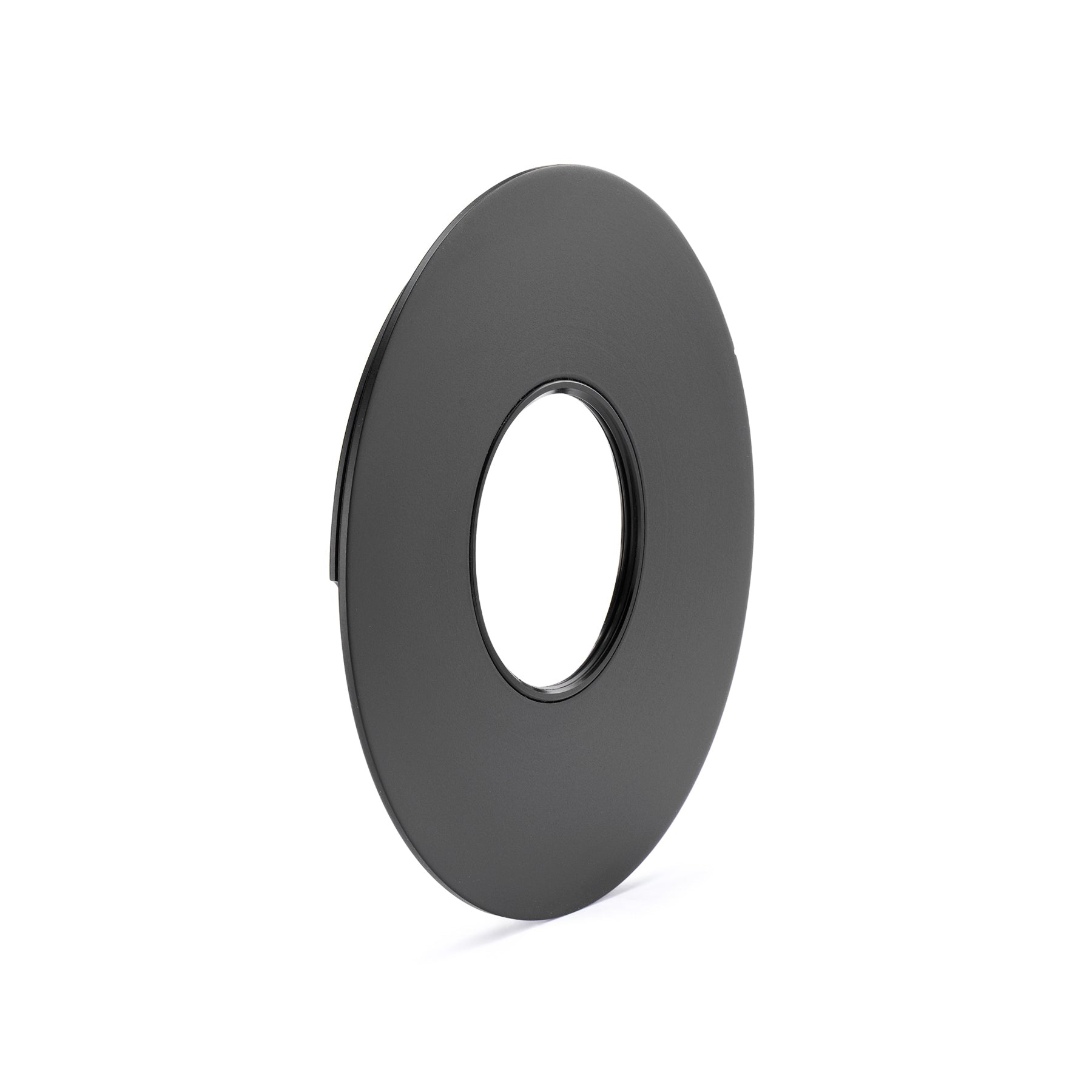 Photo of ARCA-SWISS Pico Lens Board M39. Three-quarter view of the ARCA-SWISS Pico M39 lens board for enlarging and reproduction lenses. From ARCA-SWISS USA.  SKU:  010906