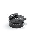Photo of ARCA-SWISS monoball®Fix Panoramic Quickset Device. Panoramic base with built-in quick release. 360° panning with locking lever. Compatible with 3/8”-16 thread and comes with a 1/4”-20 bushing adapter. From ARCA-SWISS USA.  SKU:  802310