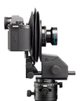 Photo of ARCA-SWISS Pico View Camera for Leica M Cameras with side view, featuring a compact, portable and flexible system with outstanding technical features and intuitive components. From ARCA-SWISS USA. SKU: 010016