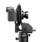 Photo of ARCA-SWISS Pico View Camera for Leica M Cameras with side view, featuring a compact, portable and flexible system with outstanding technical features and intuitive components. From ARCA-SWISS USA. SKU: 010016