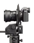 Photo of ARCA-SWISS Pico View Camera for Leica M Cameras with side view, featuring a compact, portable and flexible system with outstanding technical features and intuitive components. From ARCA-SWISS USA. SKU: 010016