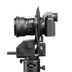 Photo of ARCA-SWISS Pico View Camera for Leica M Cameras with side view, featuring a compact, portable and flexible system with outstanding technical features and intuitive components. From ARCA-SWISS USA. SKU: 010016