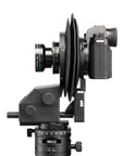 Photo of ARCA-SWISS Pico View Camera for Leica M Cameras with side view, featuring a compact, portable and flexible system with outstanding technical features and intuitive components. From ARCA-SWISS USA. SKU: 010016
