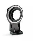 Photo of ARCA-SWISS RotaFoot for Universalis. Modular accessory for ARCA-SWISS view cameras that mounts a digital camera on the rear function carrier. Simplifies landscape-to-portrait orientation. From ARCA-SWISS USA. SKU: 069102