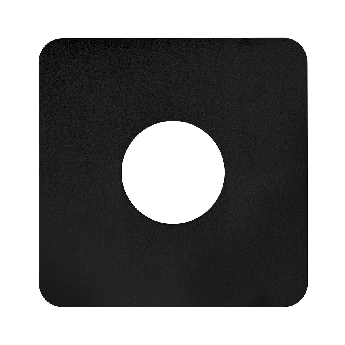 Photo of ARCA-SWISS Lens Board 110x110 Standard Flat, Size 1 with front view. For use with 6x9 F-Line View Camera , M-Line View Camera and 4x5 F-Line Field View Camera. From ARCA-SWISS USA.  SKU: 091000.3