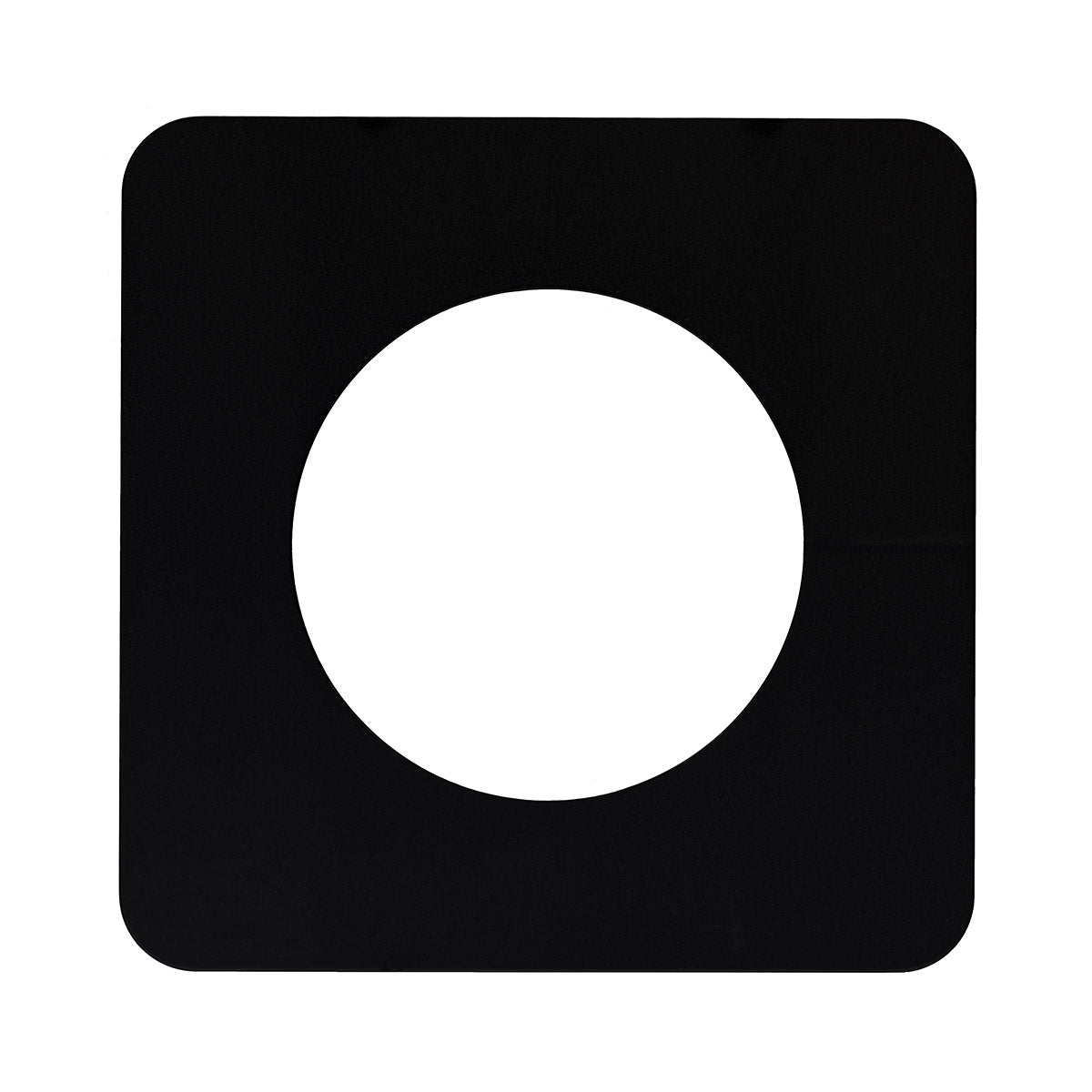 Photo of ARCA-SWISS Lens Board 110x110 Standard Flat, Size 3 with front view. For use with 6x9 F-Line View Camera , M-Line View Camera and 4x5 F-Line Field View Camera. From ARCA-SWISS USA.  SKU: 091000.4