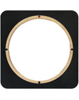 Photo of ARCA-SWISS Lens Board 110x110 Flat R-mount Bayonet with front view. For use with 6x9 F-Line View Camera, M-Line View Camera and 4x5 F-Line Field View Camera. From ARCA-SWISS USA. SKU: 091000.7