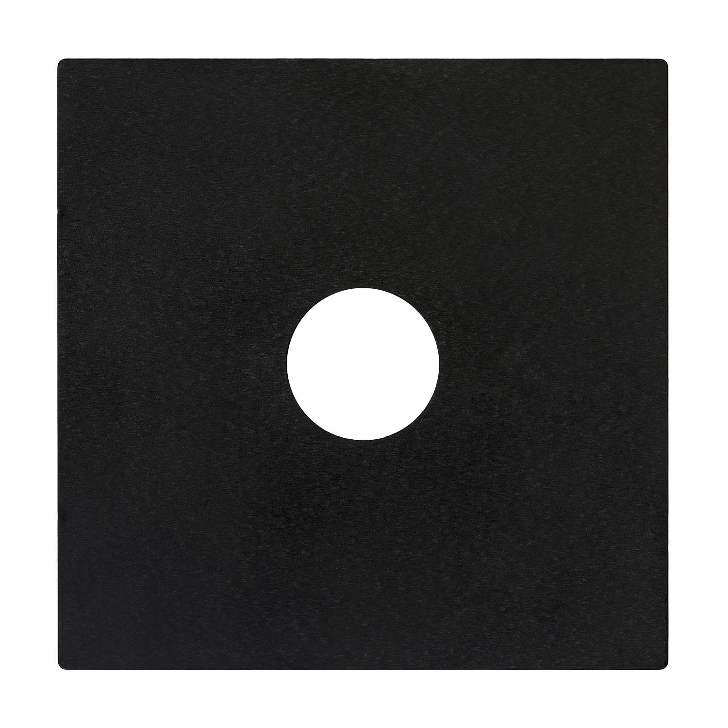 Photo of ARCA-SWISS Lens Board 141x141, Flat, Size 0 with front view. ARCA-SWISS standard lens board for use with F-Line and M-Line 4x5 and 8x10 view cameras with 141 mm front frame. From ARCA-SWISS USA. SKU: 091030.2
