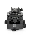 Photo of ARCA-SWISS C1 Cube gp geared tripod head with flipLock® quick release, front view, featuring gear-driven, self-locking micro-metric controls. From ARCA-SWISS USA. SKU: 8501000.1