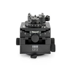 Photo of ARCA-SWISS C1 Cube gp geared tripod head with flipLock® quick release, front view, featuring gear-driven, self-locking micro-metric controls. From ARCA-SWISS USA. SKU: 8501000.1