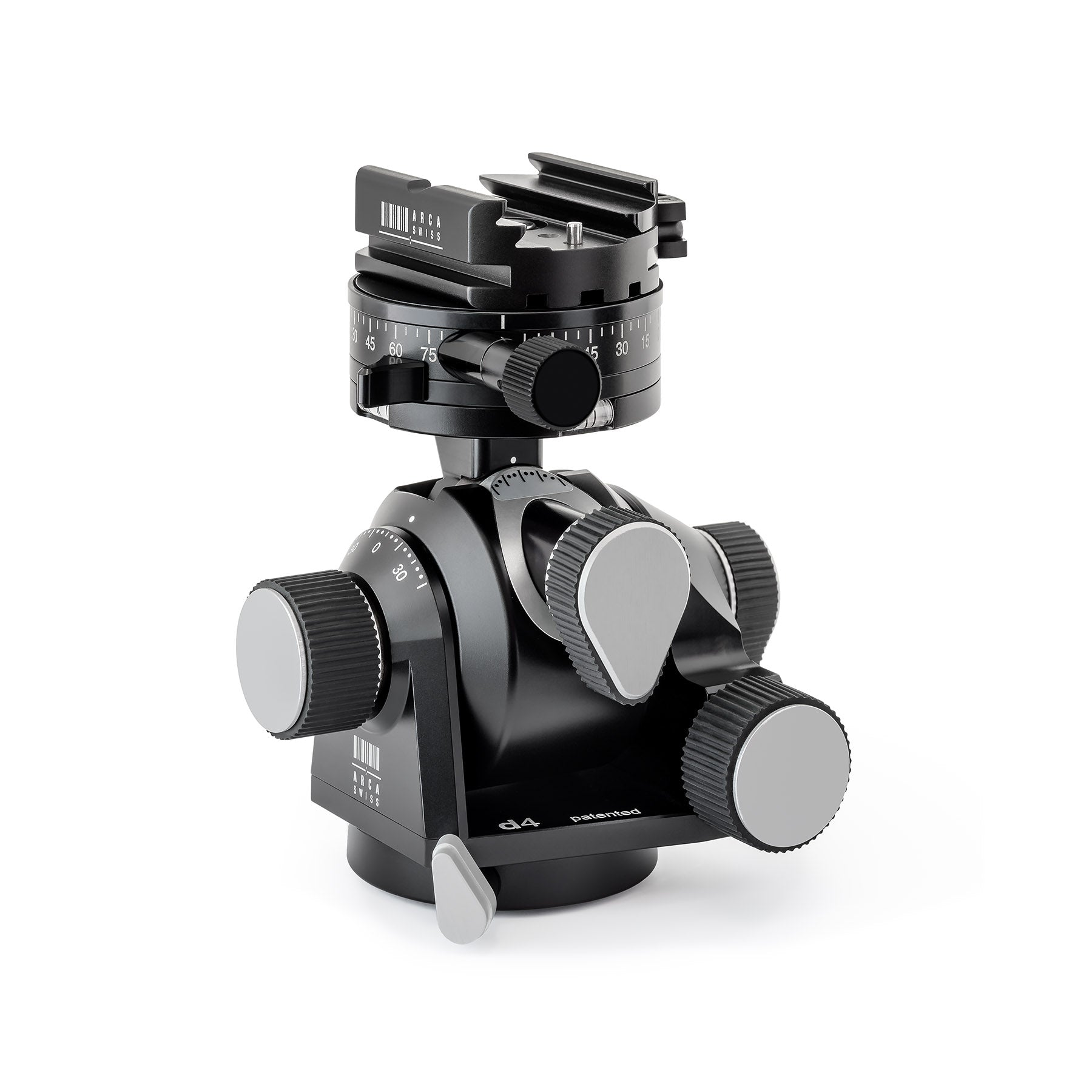 d4 gp (geared with geared panning) tripod head - Main Image