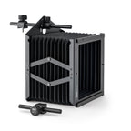 Photo of ARCA-SWISS Lens Hood Compendium MultiFormat. View camera accessory designed to block lint fro the front element of the lens. Larger lens hood compatible with 6x9 through 8x10 formats, with adjustable mechanism for 110 or 141 front frames. Synthetic material. Collapses flat for easy storage and transport. From ARCA-SWISS USA. SKU: 111004