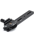 Photo of ARCA-SWISS NodalSet Classic. Precise nodal point adjustment for distortion-free panoramic images. Compatible with Pan System accessories for multi-row captures. Quick release can be manually rotated 90 degrees to accommodate a lents foot. Classic quick release. From ARCA-SWISS USA. SKU: 8023316