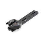 Photo of ARCA-SWISS NodalSet monoball®Fix. Precise nodal point adjustment for distortion-free panoramic images. Compatible with Pan System accessories for multi-row captures. Quick release can be manually rotated 90 degrees to accommodate a lents foot. Monoball®Fix quick release. From ARCA-SWISS USA. SKU: 8023318