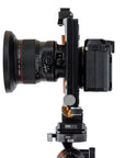 Photo of ARCA-SWISS Rm3di Technical Camera with side view, featuring an award winning technical camera, a modular and expandable system, geared axis tilt built into the camera body and a helical focusing mechanism. From ARCA-SWISS USA. SKU: 017069.1