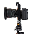 Photo of ARCA-SWISS Rm3di Technical Camera with side view, featuring an award winning technical camera, a modular and expandable system, geared axis tilt built into the camera body and a helical focusing mechanism. From ARCA-SWISS USA. SKU: 017069.1