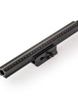 Photo of ARCA-SWISS Collapsible Rail 30 cm. Compact folding monorail. May be used with the 8.5 cm extension bracket, 042108, with Classic 38 mm dovetail base profile, 3/8”-16 threaded socket and quick-lock lever. From ARCA-SWISS USA. SKU: 041225, SKU: 044130