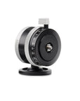 Photo of ARCA-SWISS monoball® p0 1/4”, 3/8” tripod head with tilt, featuring patented aspherical ball, three locking elements, textured locking ring, 90° tilt and 360° top panning. From ARCA-SWISS USA. SKU: 801211