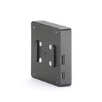 Photo of ARCA-SWISS Pico Aperture E-Module, three-quarter rear view. View camera accessory for integration with ARCA 24, ARCA 50, and Phase One blue and silver ring lenses. From ARCA-SWISS USA.  SKU:  010500