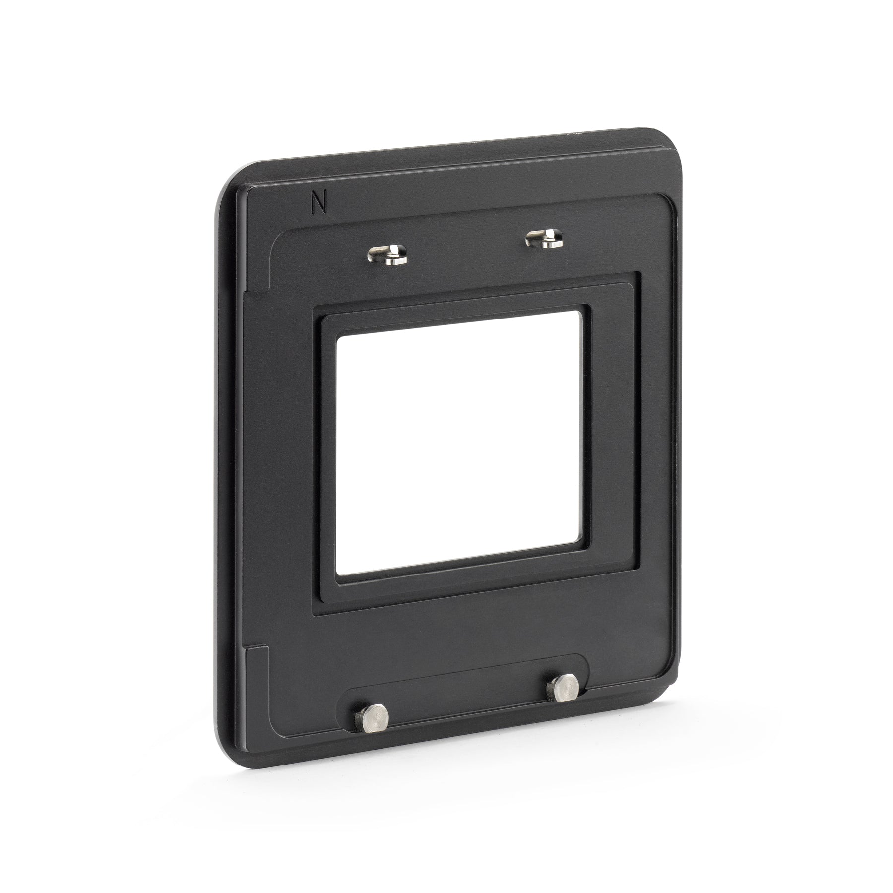ARCA-SWISS Contax 645 6x9 adapter mounting plate for digital backs. Compatible with F-Line, M-Line, and R-Line 6x9 cameras.