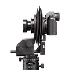 Photo of ARCA-SWISS Pico View Camera for Leica M Cameras with side view, featuring a compact, portable and flexible system with outstanding technical features and intuitive components. From ARCA-SWISS USA. SKU:  010016