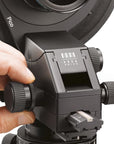 Closeup view of a user adjusting the Pico view camera FFD calibration ring.