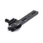 Photo of ARCA-SWISS NodalSet Classic. Precise nodal point adjustment for distortion-free panoramic images. Compatible with Pan System accessories for multi-row captures. Quick release can be manually rotated 90 degrees to accommodate a lents foot. Classic quick release. From ARCA-SWISS USA.  SKU:  8023316